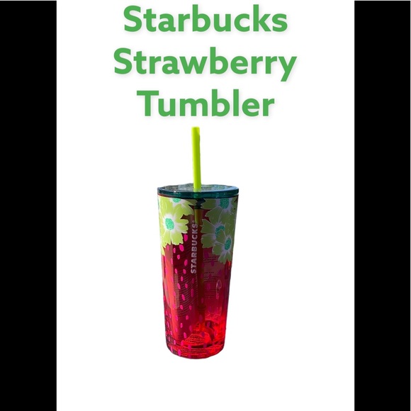 🍓 NWT Starbucks Strawberry tumbler cold cup - Picture 2 of 5